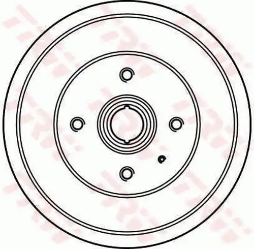 спирачен барабан TRW DB4247