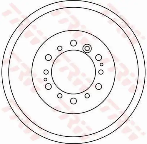 спирачен барабан TRW DB4334