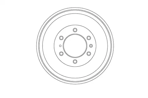 спирачен барабан TRW DB4452