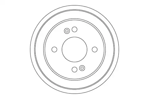 спирачен барабан TRW DB4548