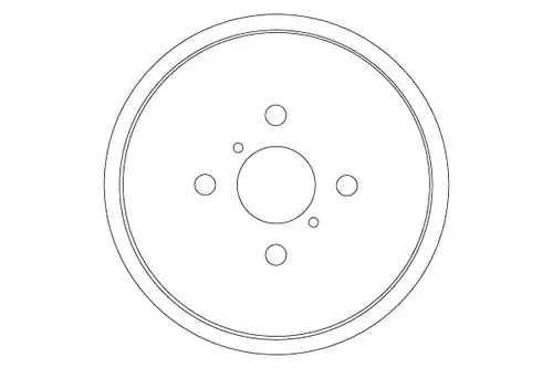 спирачен барабан TRW DB4551