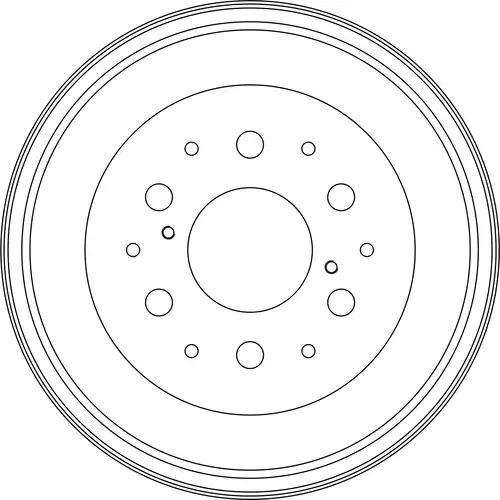 спирачен барабан TRW DB7258