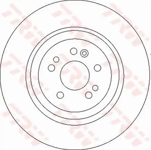 спирачен диск TRW DF4222