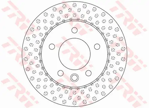 спирачен диск TRW DF6194S