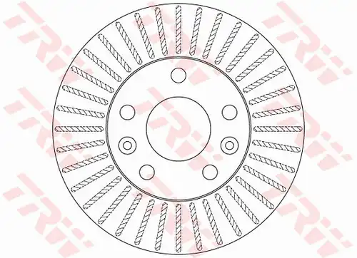 спирачен диск TRW DF6200