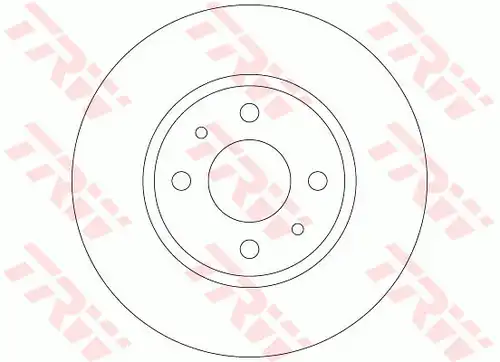 спирачен диск TRW DF6231
