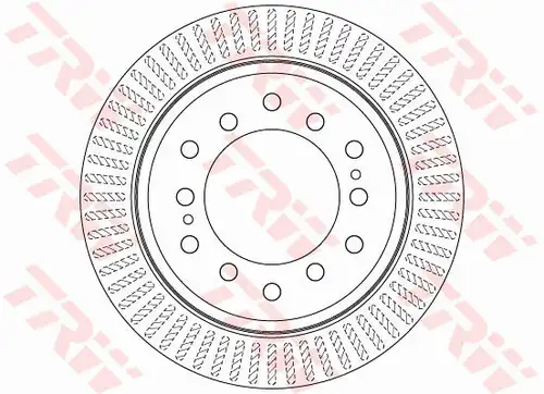спирачен диск TRW DF6342