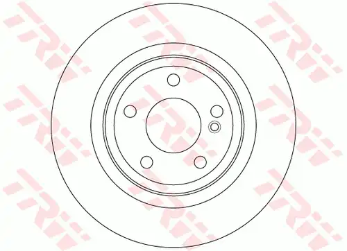 спирачен диск TRW DF6358