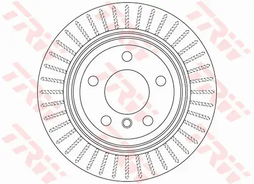 спирачен диск TRW DF6513S