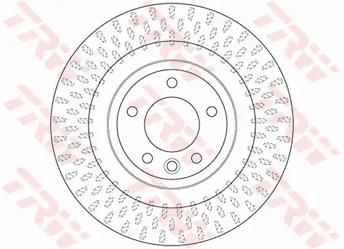 спирачен диск TRW DF6528S