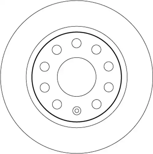 спирачен диск TRW DF6553