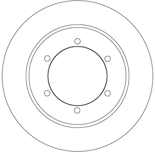 спирачен диск TRW DF6790