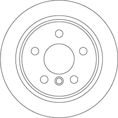 спирачен диск TRW DF6795
