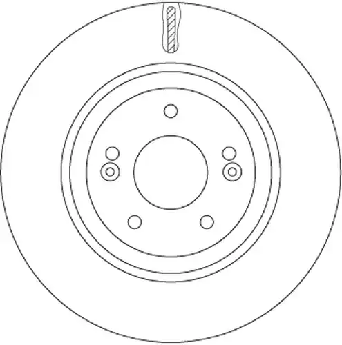 спирачен диск TRW DF7592