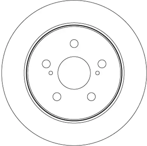 спирачен диск TRW DF8335