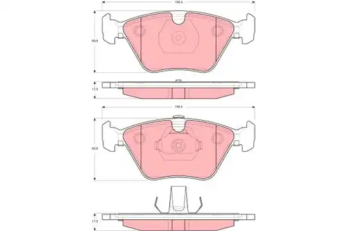 накладки TRW GDB1619