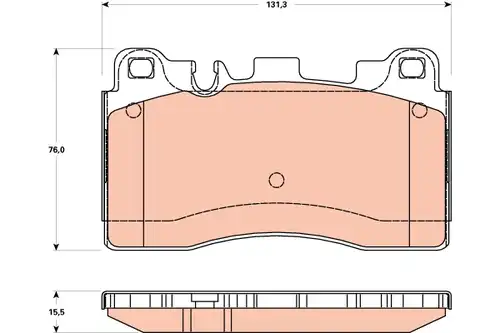 накладки TRW GDB1906