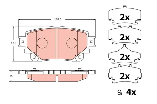  TRW GDB2343