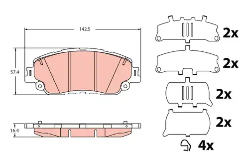  TRW GDB2354