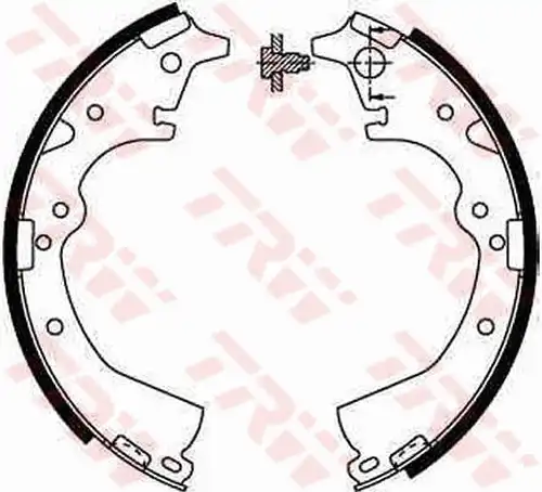 комплект спирачна челюст TRW GS8184