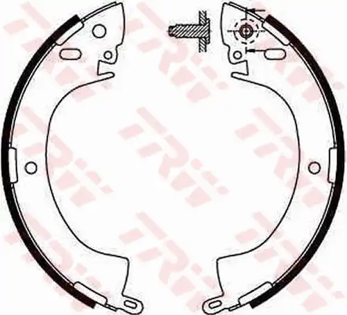 комплект спирачна челюст TRW GS8185