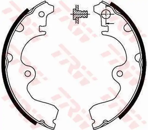 комплект спирачна челюст TRW GS8554