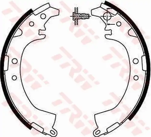 комплект спирачна челюст TRW GS8672