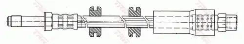 спирачен маркуч TRW PHB446