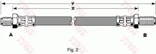 спирачен маркуч TRW PHC137