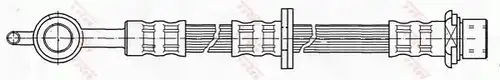 спирачен маркуч TRW PHD501