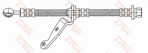 спирачен маркуч TRW PHD508