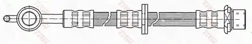 спирачен маркуч TRW PHD509