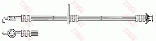 спирачен маркуч TRW PHD533