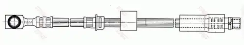 спирачен маркуч TRW PHD565