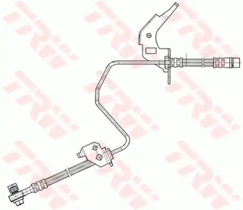 спирачен маркуч TRW PHD567