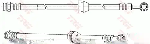 спирачен маркуч TRW PHD947