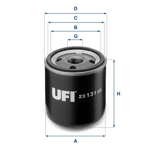 маслен филтър UFI 23.131.00