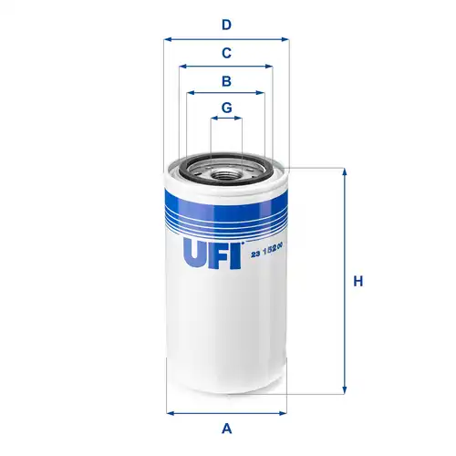 маслен филтър UFI 23.152.00