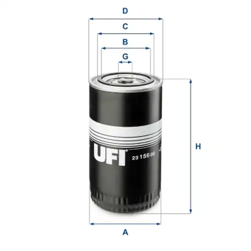 маслен филтър UFI 23.156.00