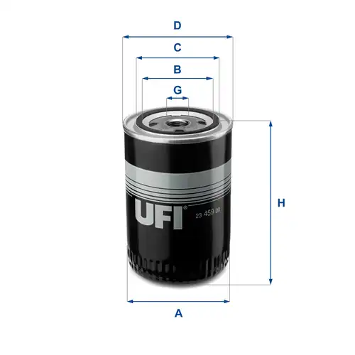 маслен филтър UFI 23.459.00