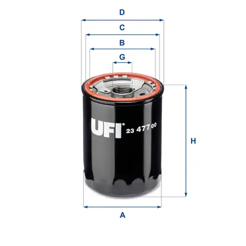 маслен филтър UFI 23.477.00