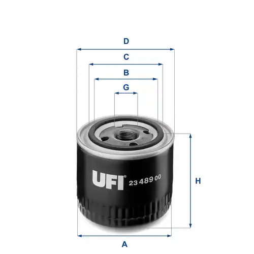 маслен филтър UFI 23.489.00