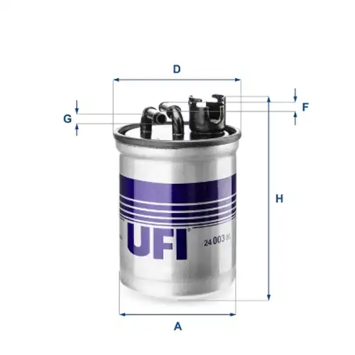 горивен филтър UFI 24.003.00