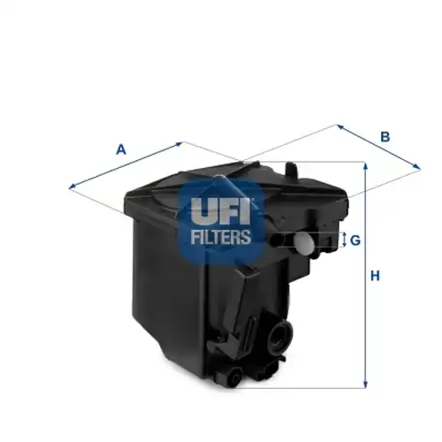 горивен филтър UFI 24.027.00