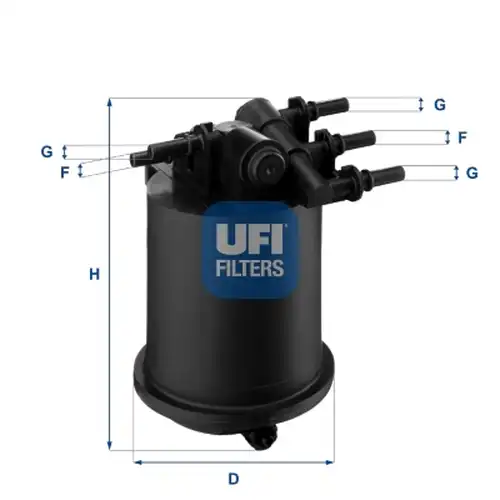 горивен филтър UFI 24.086.00