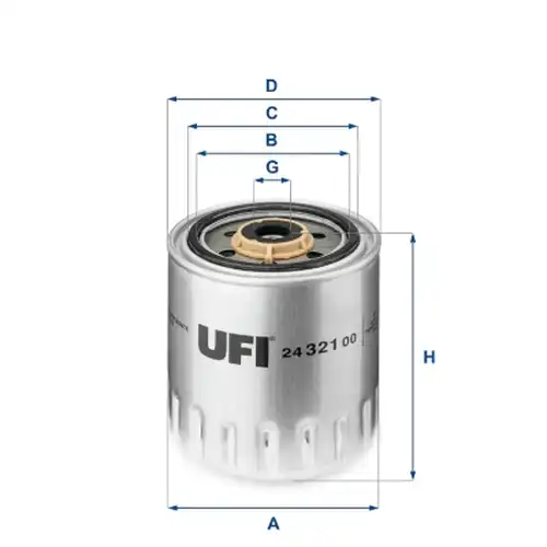 горивен филтър UFI 24.321.00