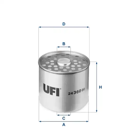 горивен филтър UFI 24.360.00