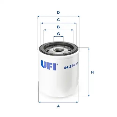 горивен филтър UFI 24.370.00