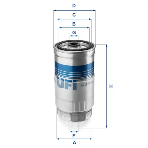 горивен филтър UFI 24.379.01