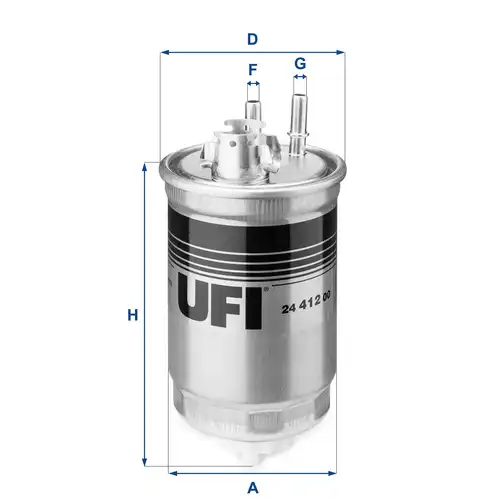 горивен филтър UFI 24.412.00